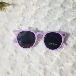 Stoney Clover Lane x Target purple heart sunglasses